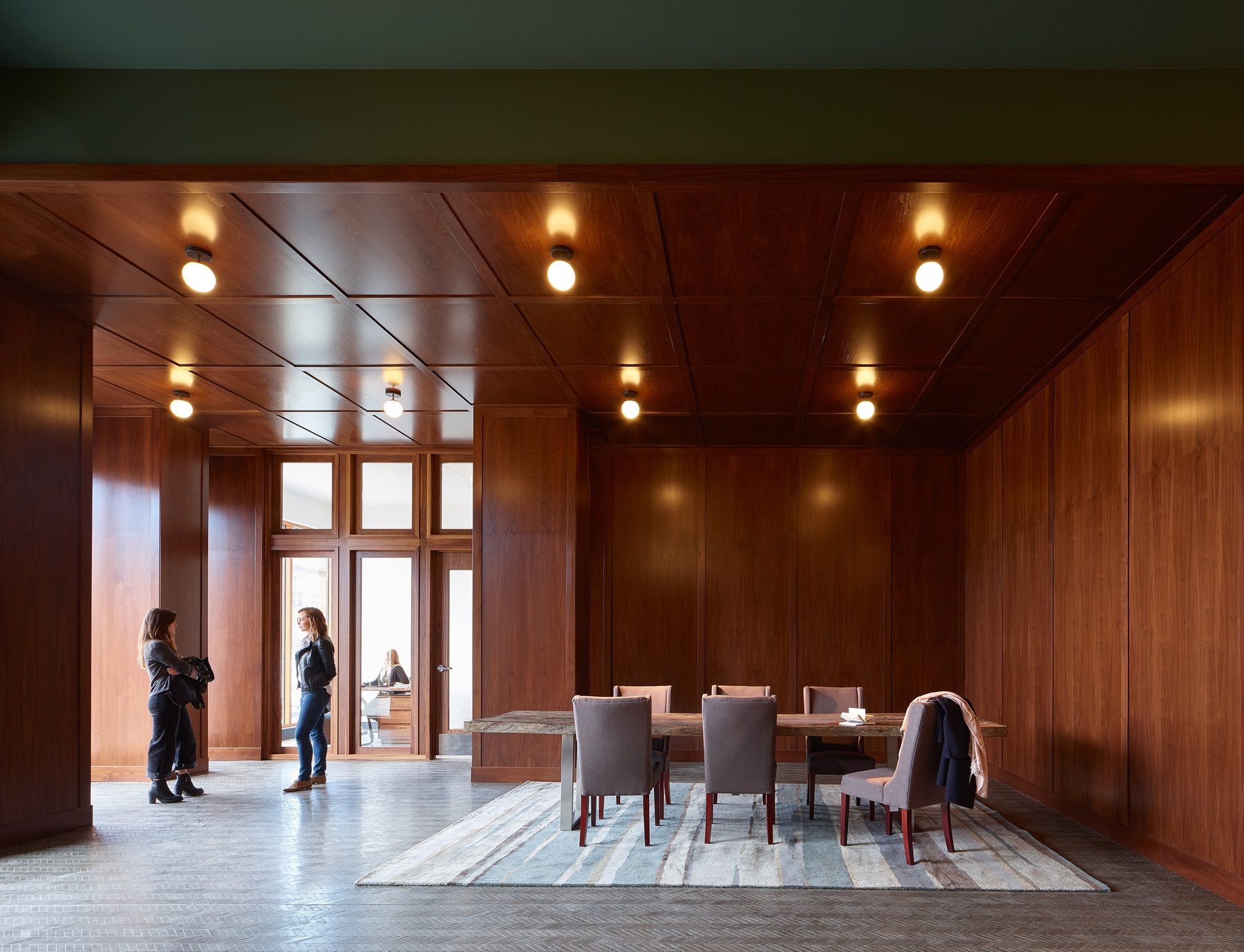 The Union at St. Johns Multifamily Housingbuilt by R&H Construction lobby and common area