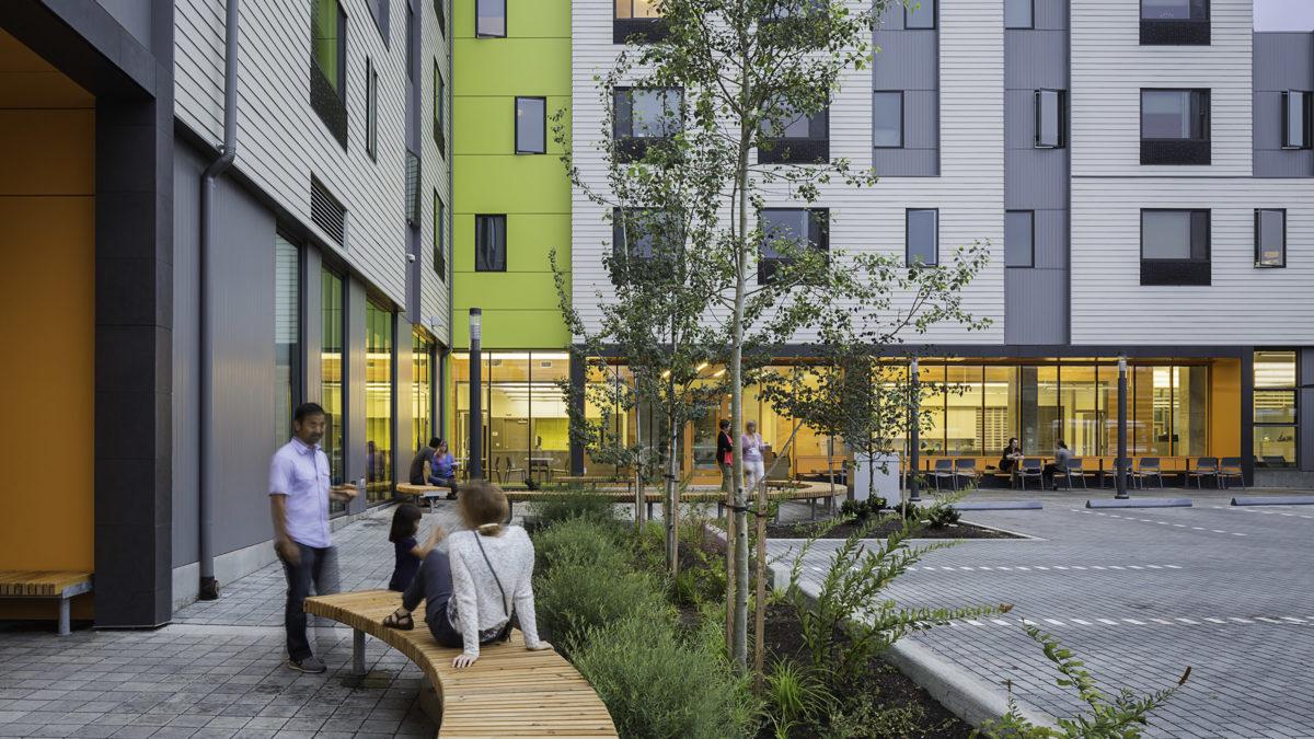 Multifamily Housing Glisan Commons R&H Construction