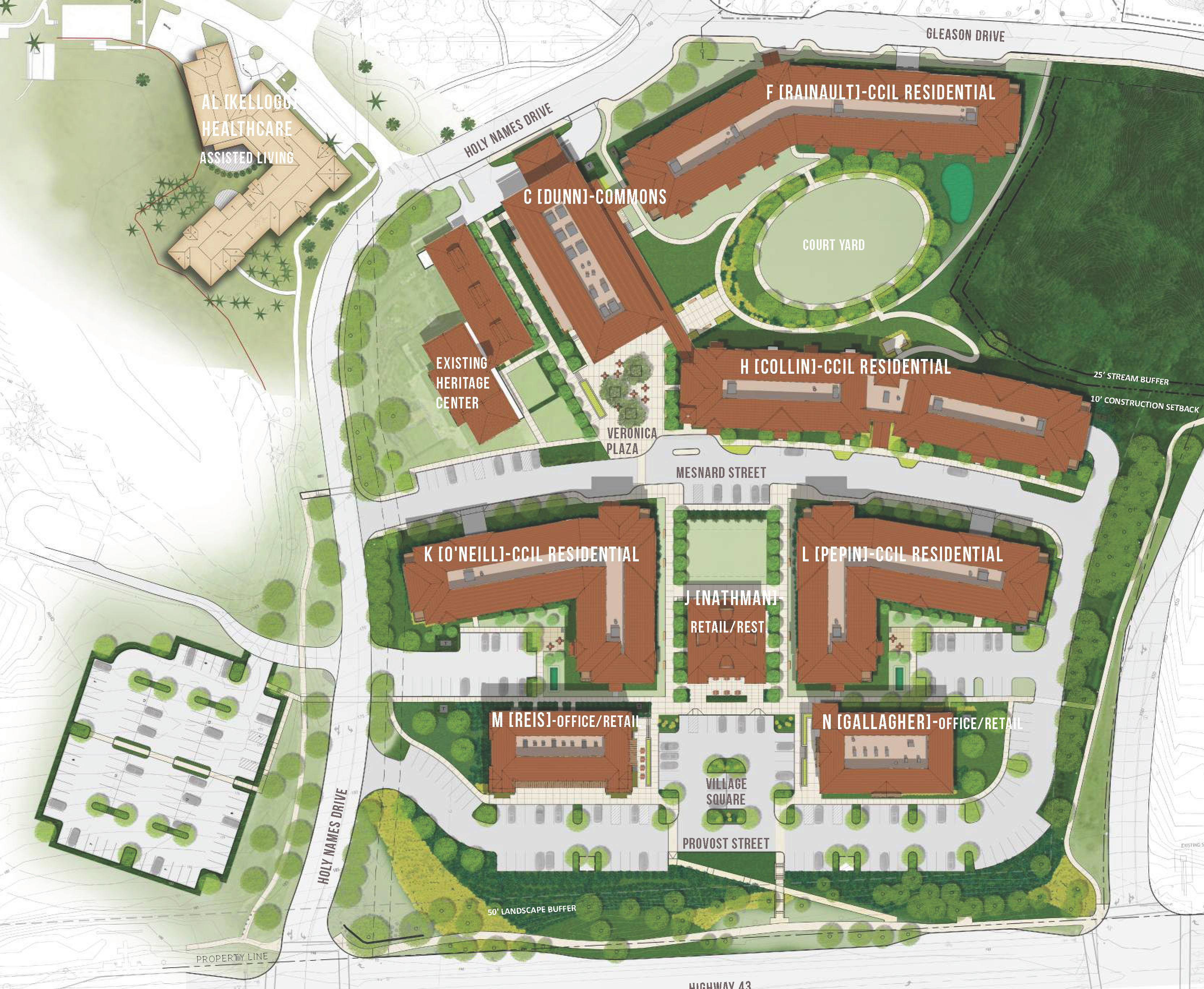 Mary’s Woods_Site Plan