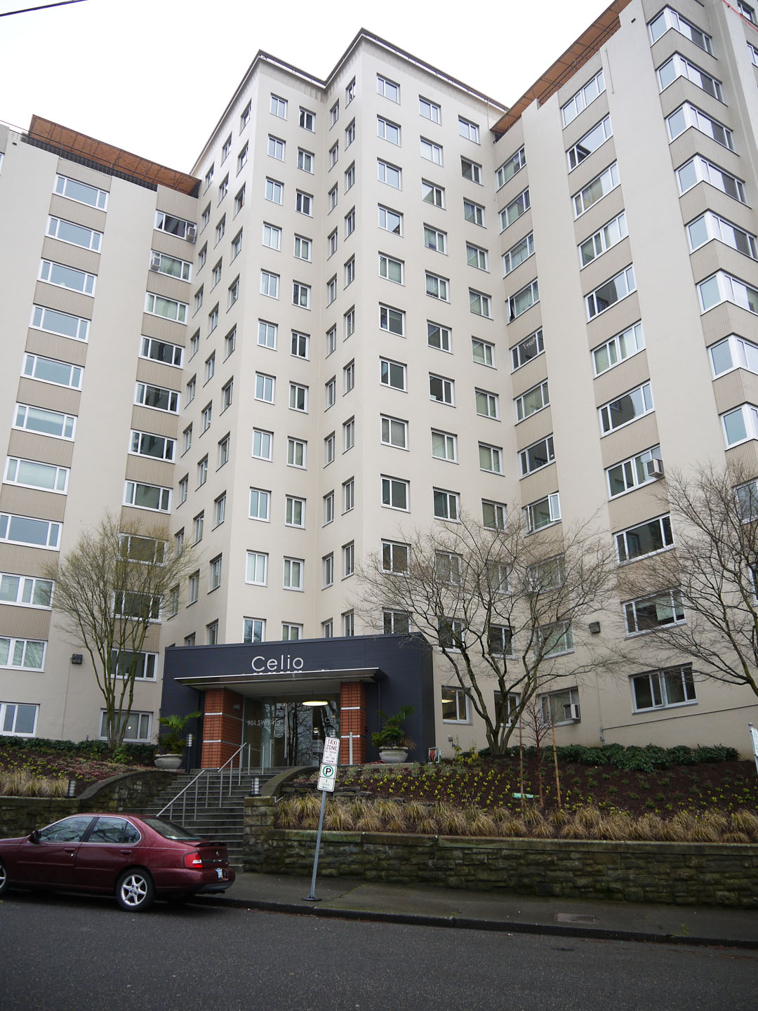 R&H: Celio Apartments Multifamily Housing King Tower Exterior Building View