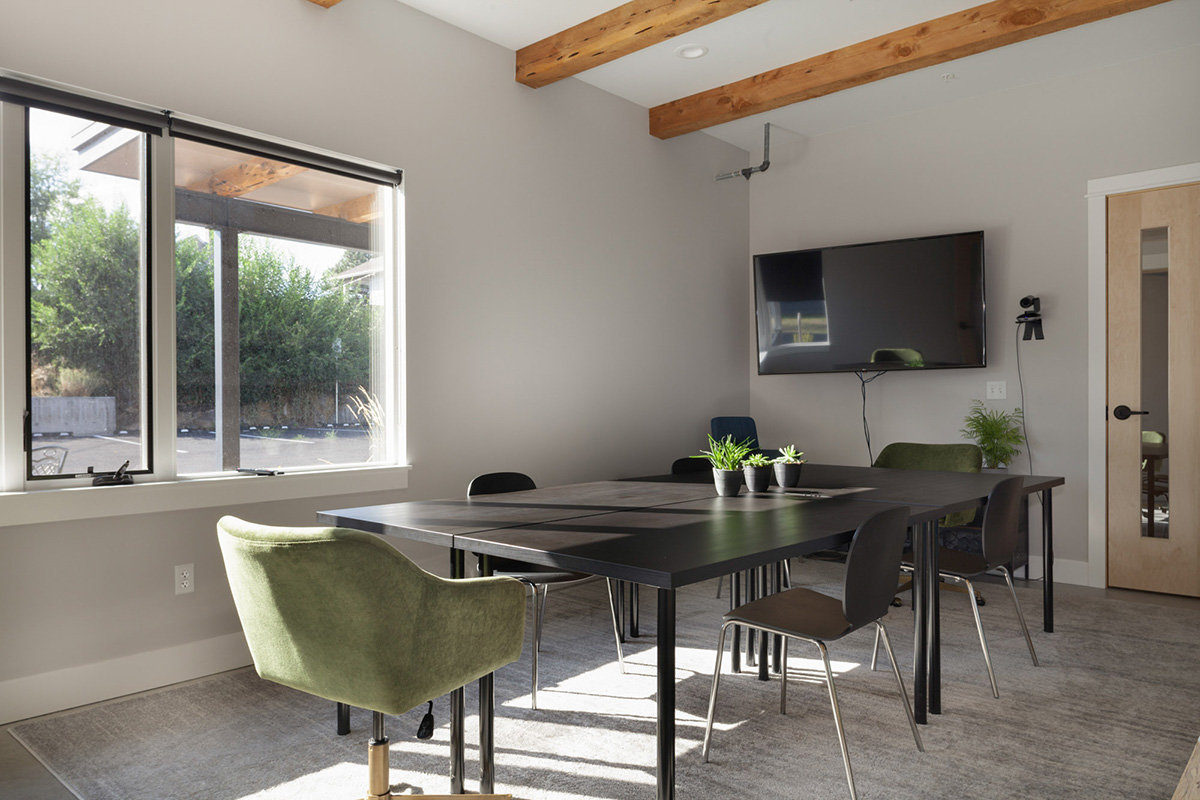 modern conference room in office located in Bend, Oregon