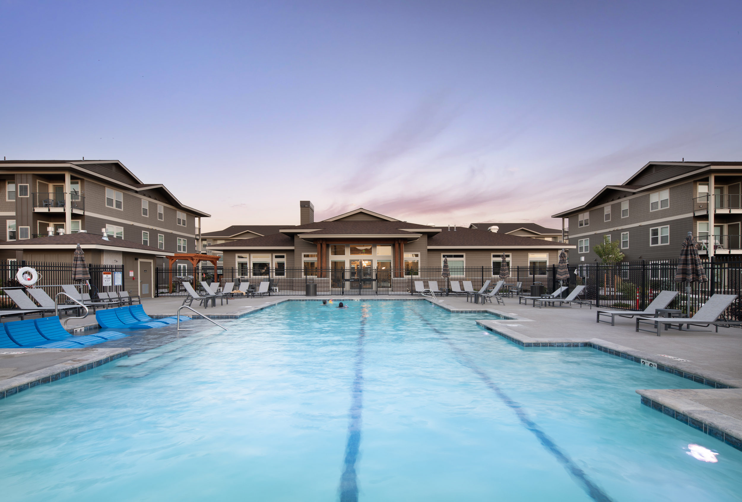 Outdoor swimming pool