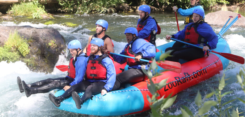 white water rafting